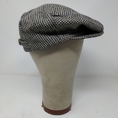 Country Gentleman Cabbie Driver Cap Hat Gray Newsboy Pressboy