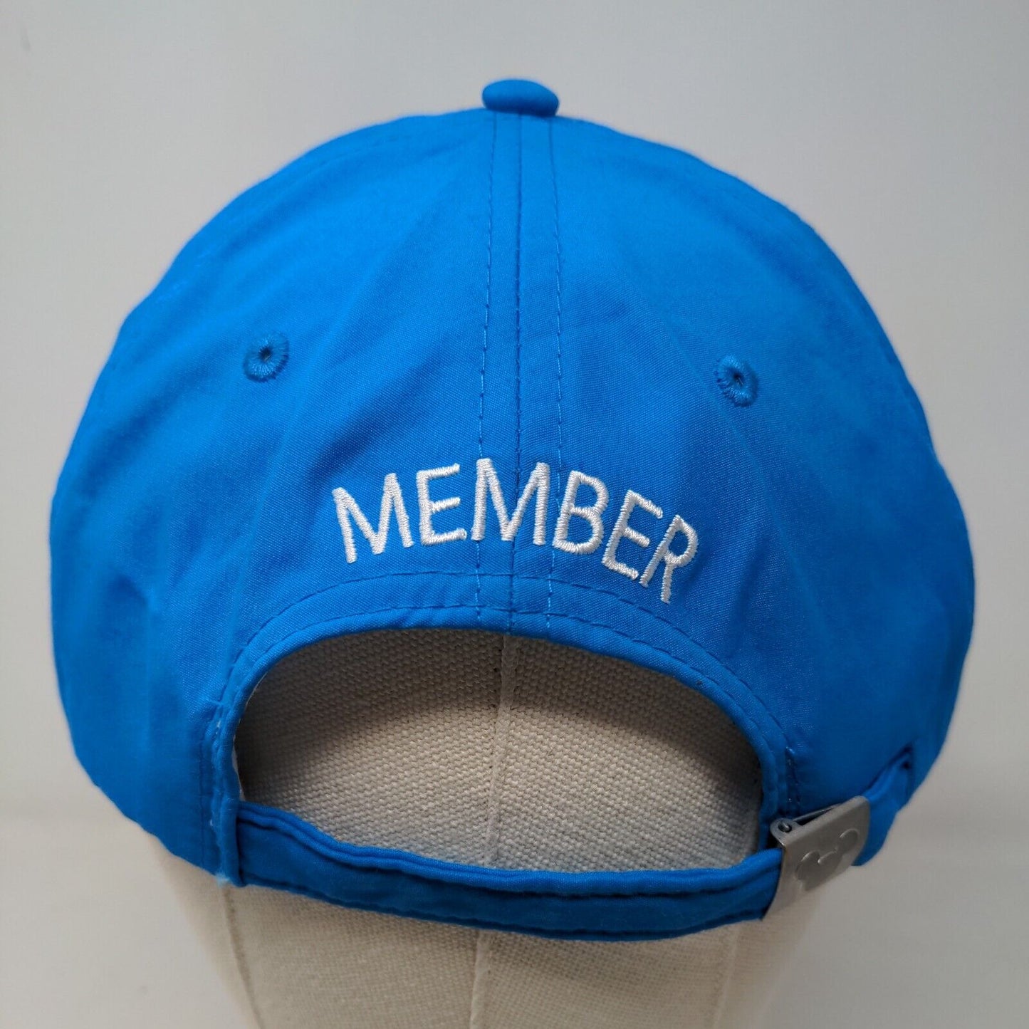 Disney Men's Vacation Club Member Slideback Hat Blue Embroidered Logo