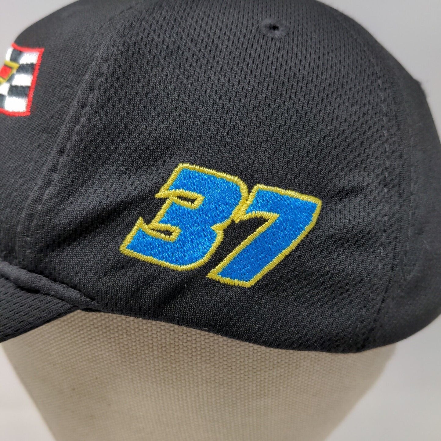 GRG Auto Repair Racing Men's Strapback Hat Black Embroidered Logo #37