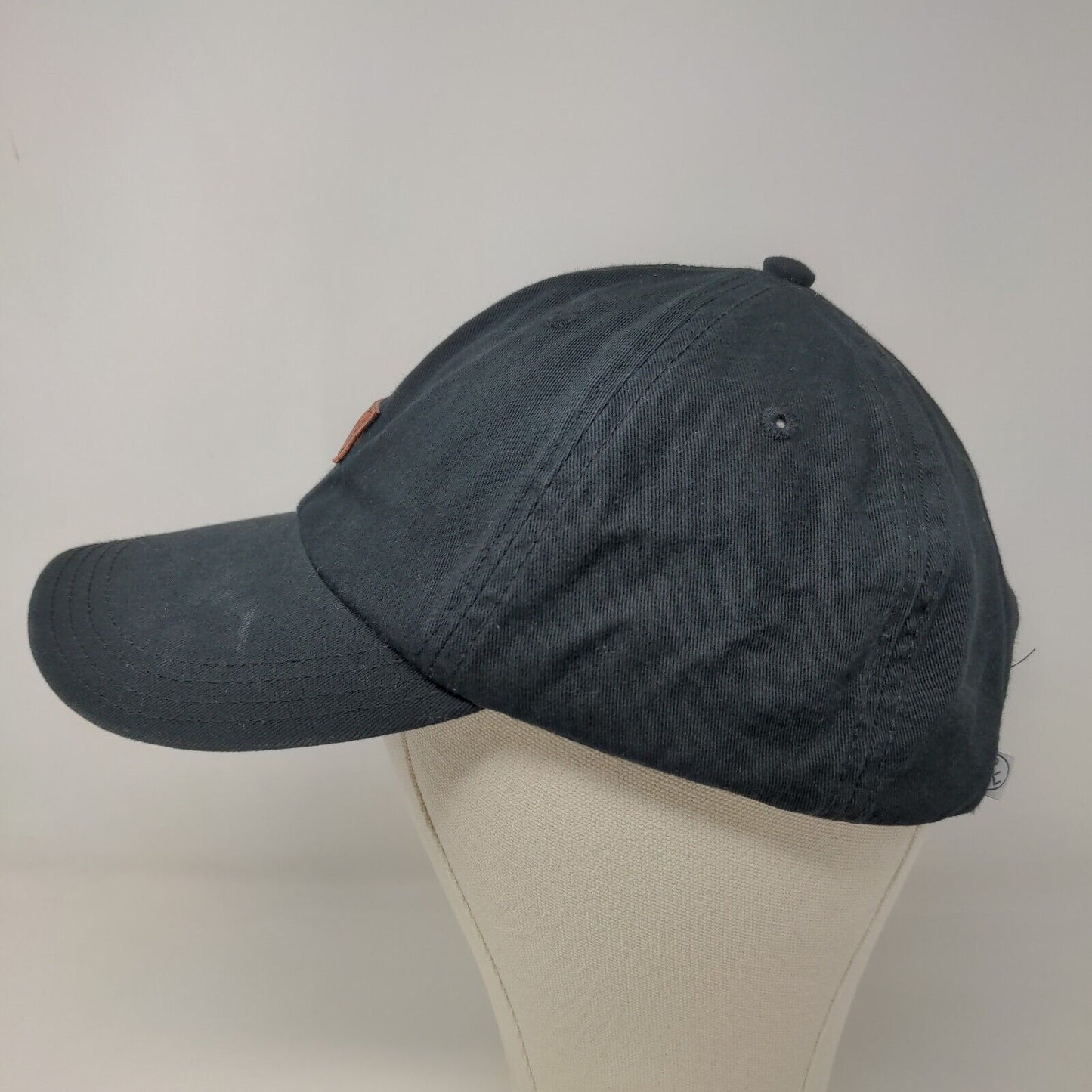 Alternative Men's Slideback Hat Black Size OSFA 100% Cotton Patch Logo