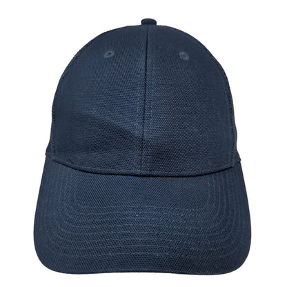 CornerStone Men's Snapback Mesh Back Hat Blue Adjustable Blank Cotton