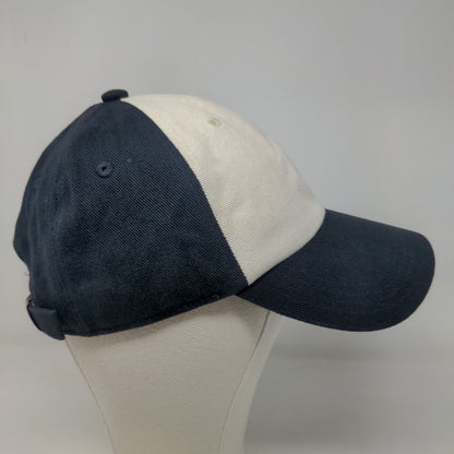 Brandy Melville Women's Slideback Hat Blue White Adjustable Blank