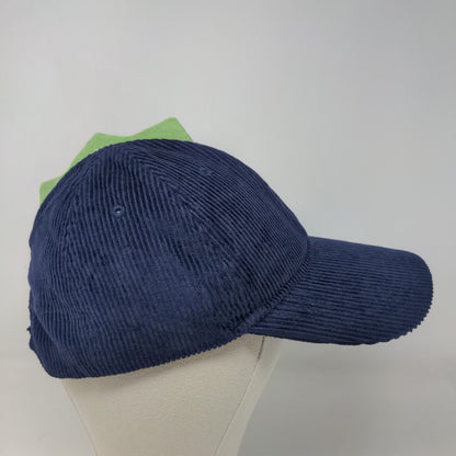 Carter's Boy's Strapback Hat Blue Size 8-14 Corduroy 100% Cotton