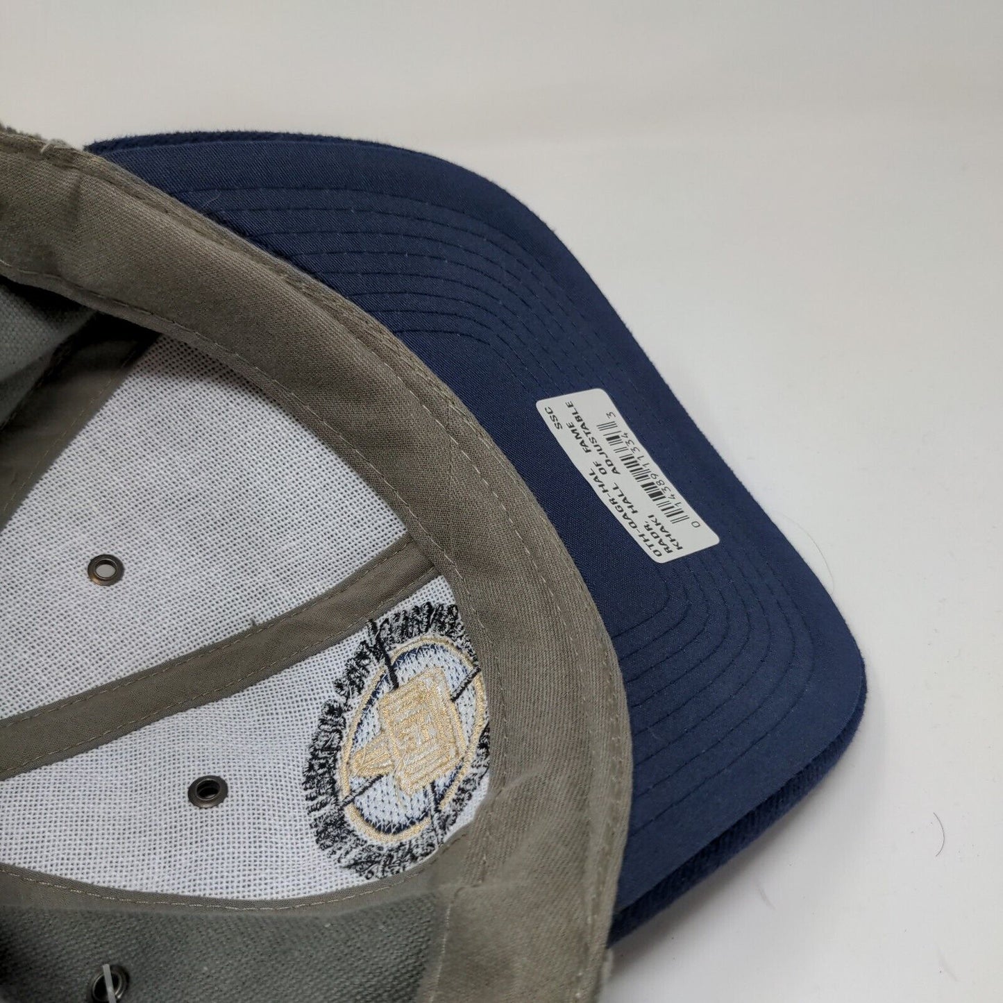 Pro Football Hall of Fame Men's Slideback Hat Gray Blue OSFA W/Tags