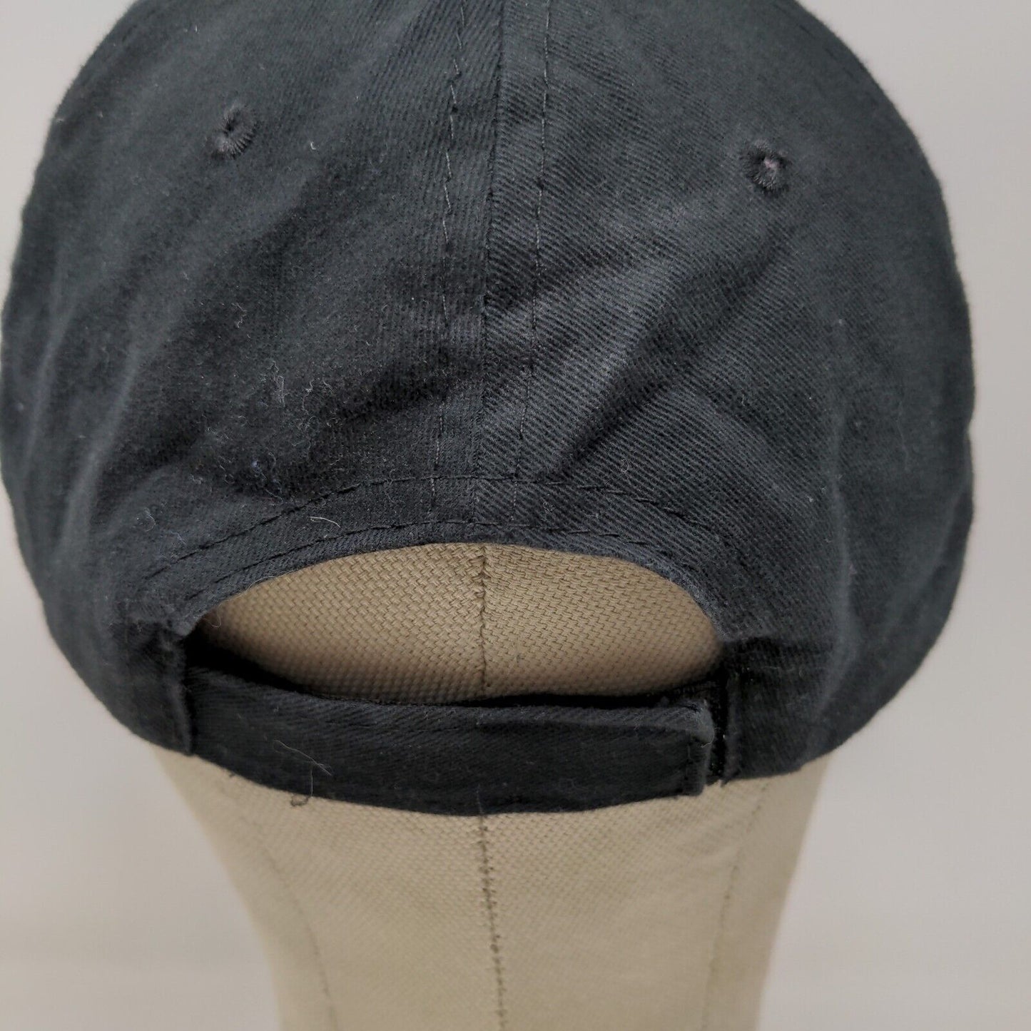 Snap On Racing Hit Wear Black Red Hat Cap Adjustable Embroidered 100 Cotton OSFA