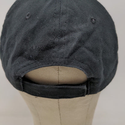 Snap On Racing Hit Wear Black Red Hat Cap Adjustable Embroidered 100 Cotton OSFA