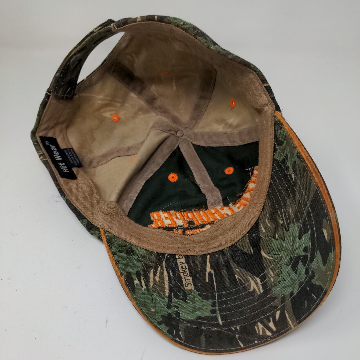 Dixie Chopper Strapback Lawn Mower Camo Hat Green OSFA Embroidered Logo