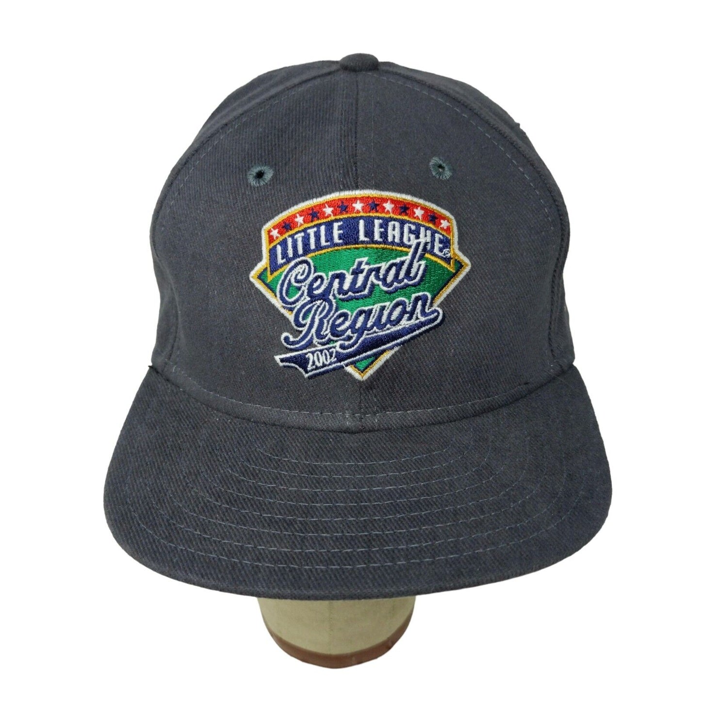 New Era 2002 Little League Central Regional Hat Baseball Cap SZ M / L Made USA