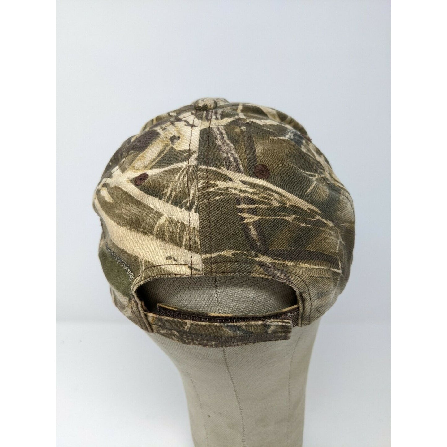 Asgrow Camo Hat Advantage Max 4 HQ Strapback Adjustable K Products Green Brown