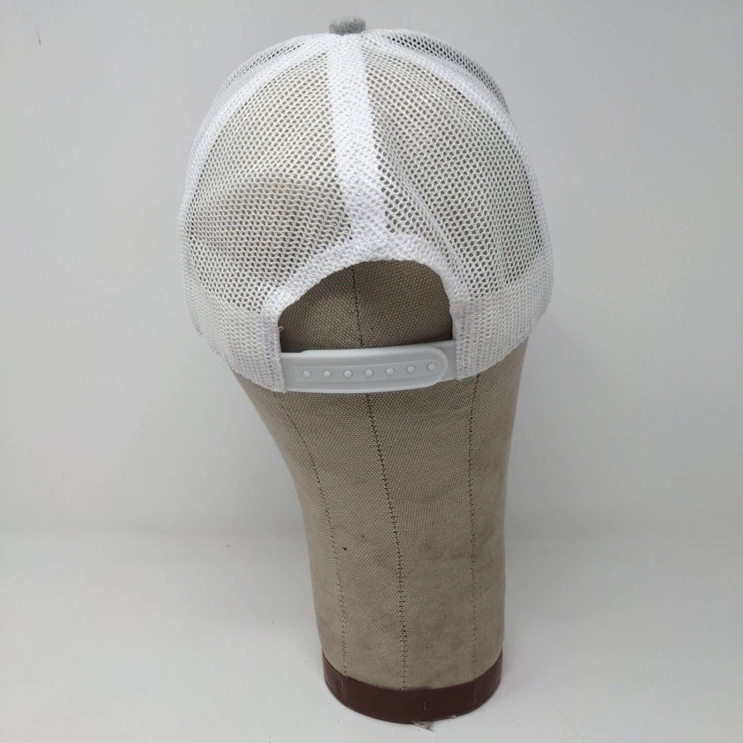 RARE SAMPLE Killik Snapback Mesh Back Hat Embroidered Logo Spell Out Gray White