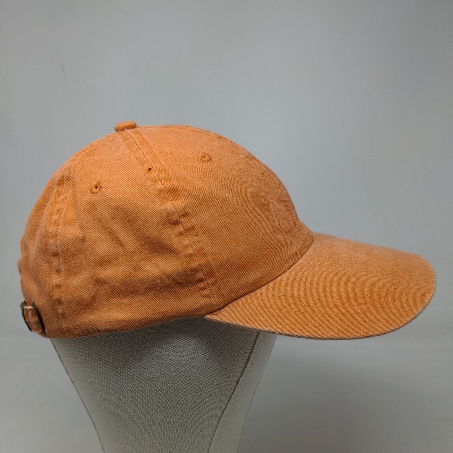 Topper Men's Slideback Hat Orange Adjustable Blank 100% Cotton