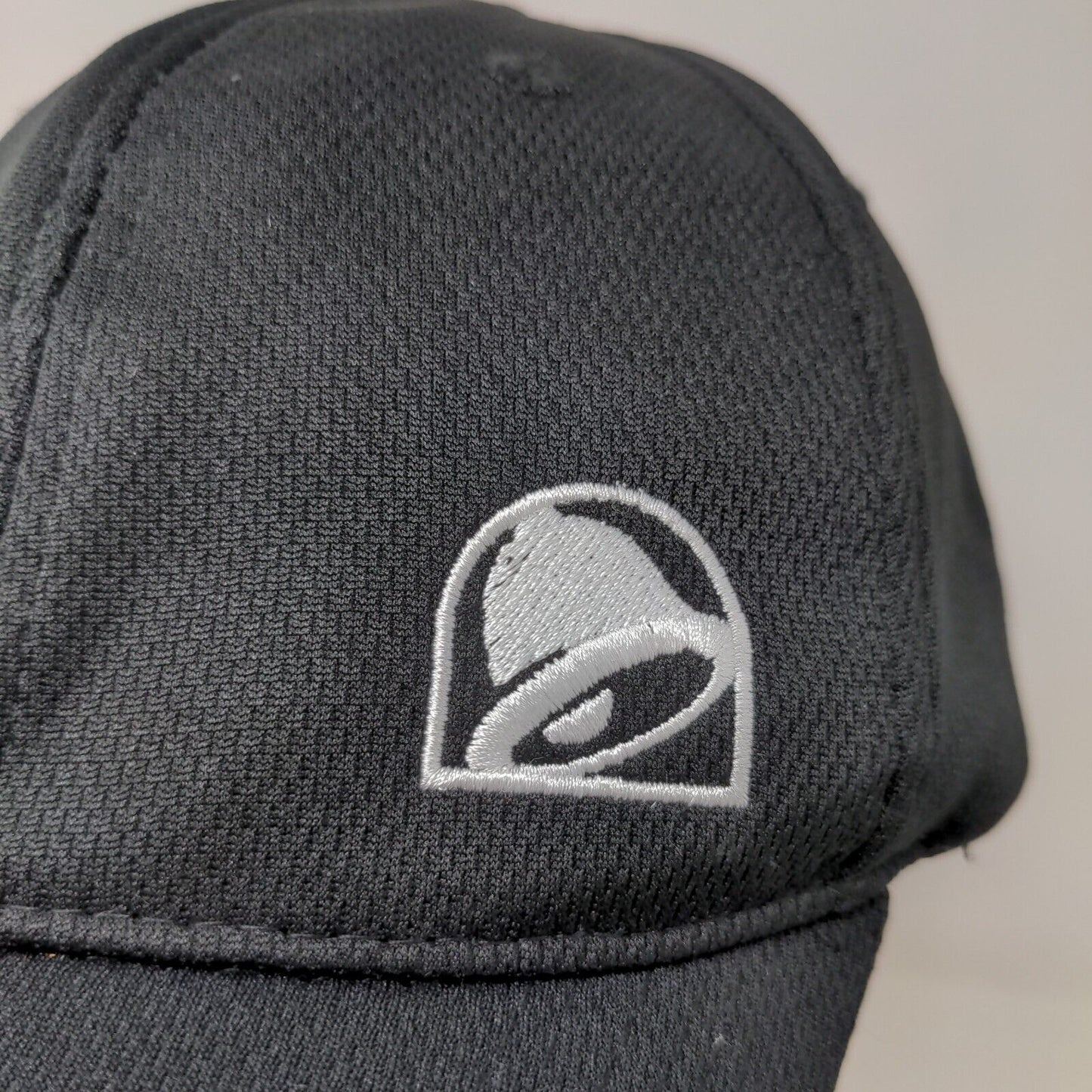 Taco Bell Men's Snapback Employee Uniform Hat Black OSFA Embroidered Logo