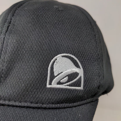 Taco Bell Men's Snapback Employee Uniform Hat Black OSFA Embroidered Logo