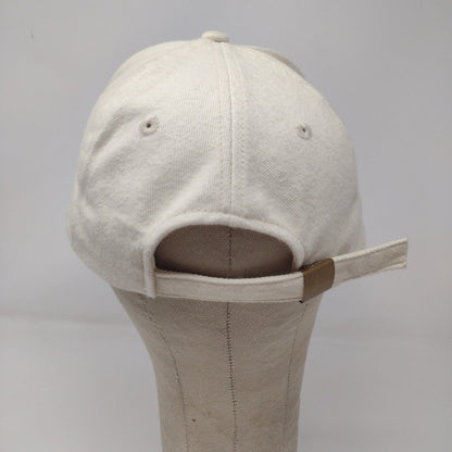 NASCAR Men's Winston Cup SCENE Slideback Hat Cream Adjustable Embroidered Logo