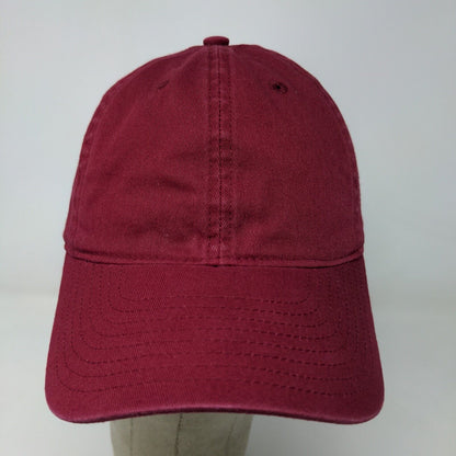 Adidas Men's Hat Red Embroidered Logo Cotton Spandex Stretch