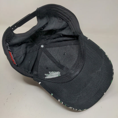 Karbon Men's Moosehead Snapback Hat Black One Size Cotton Embroidered Logo