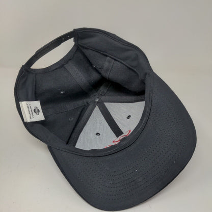 Planet Nissan Men's Infinity Snapback Hat Black Embroidered Logo