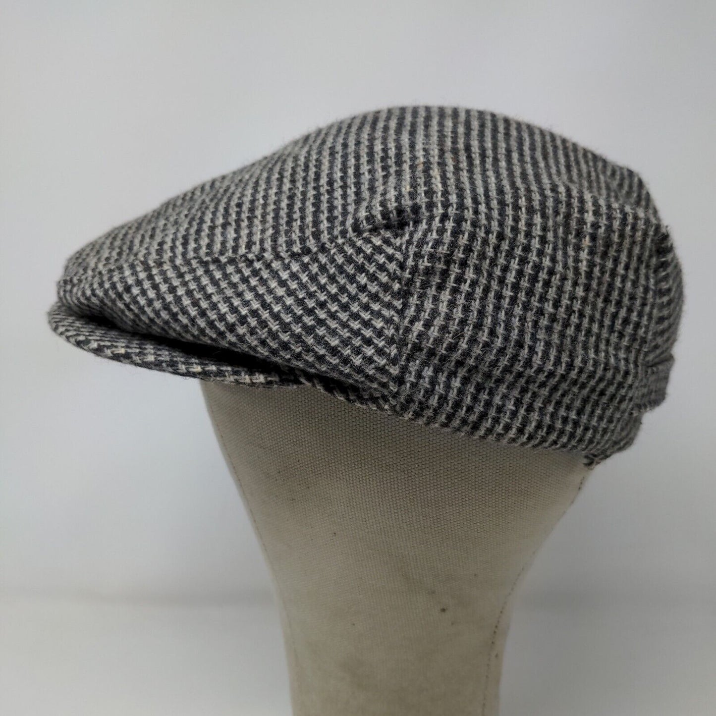 Country Gentleman Cabbie Driver Cap Hat Gray Newsboy Pressboy
