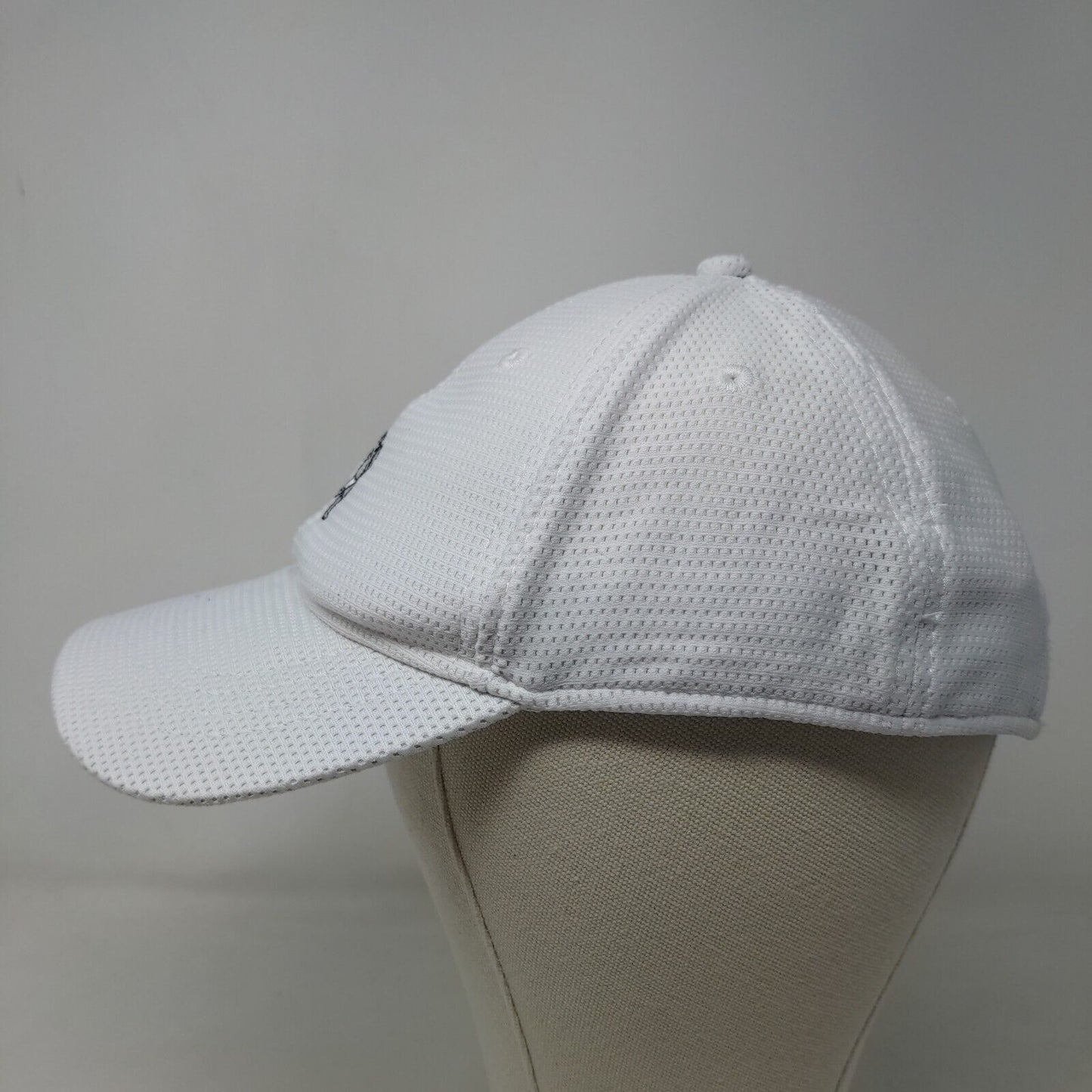 Garb Girl's Strapback Hat White Size Ages 5-12 Embroidered Golf Logo