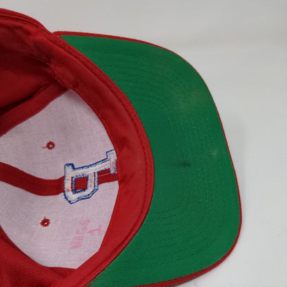 The Sportsman Mens Wool Blend Snapback Hat Red OSFA Embroidered P Logo