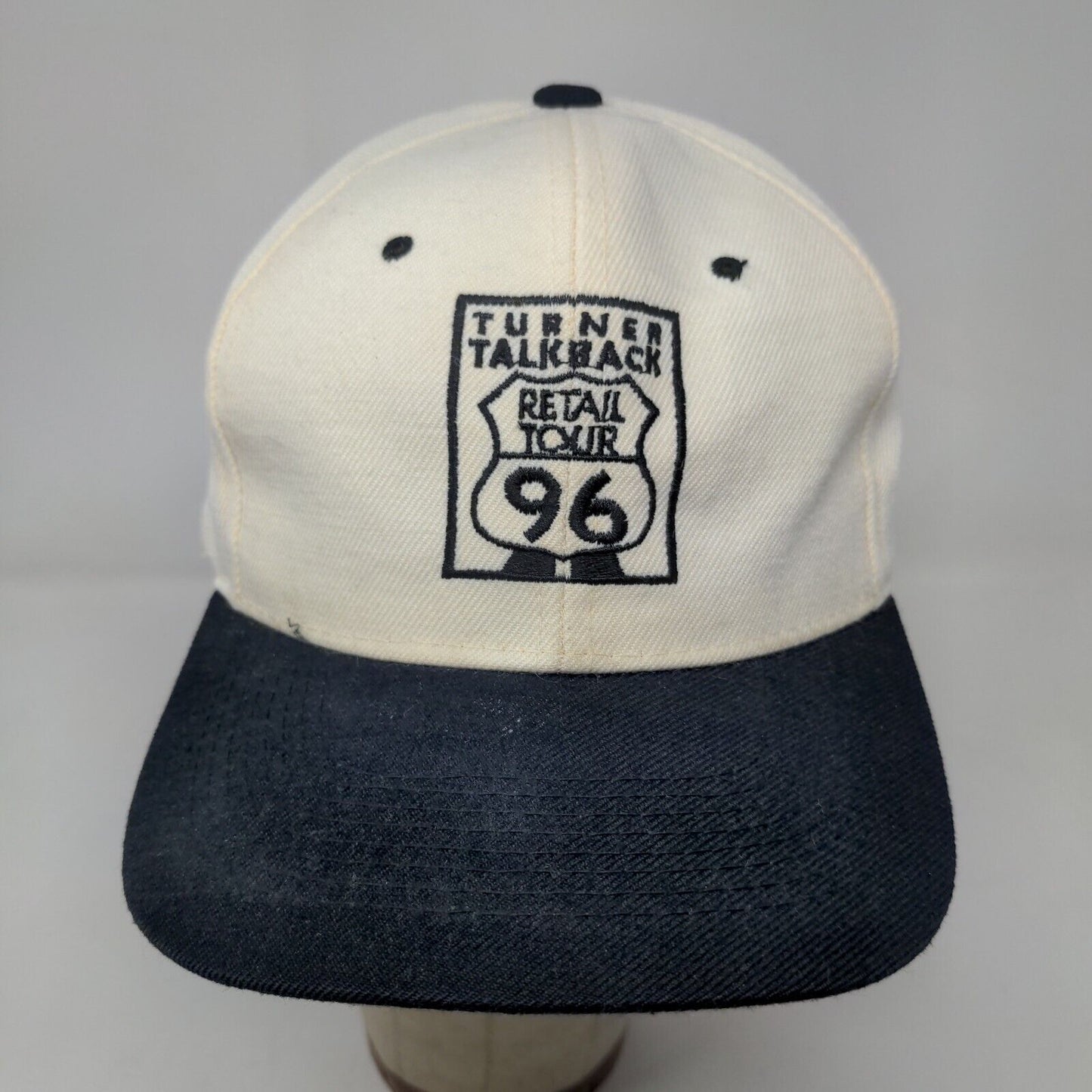H Kap Men's Snapback Turner Talkback Retail Tour 96 Cream OSFA Snapback Vintage