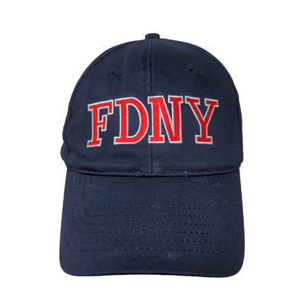 FDNY Mens Fire Department Slideback Hat Embroidered Logo 9-11 Memorial