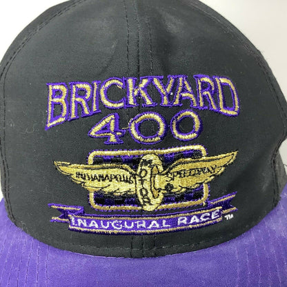 Vintage 1994 NASCAR Brickyard 400 Inaugural Race Snapback Hat Cap Embroidered