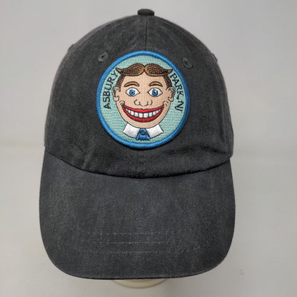 Unbranded Men's Slideback Hat Gray Adjustable Embroidered Asbury Park NJ Logo