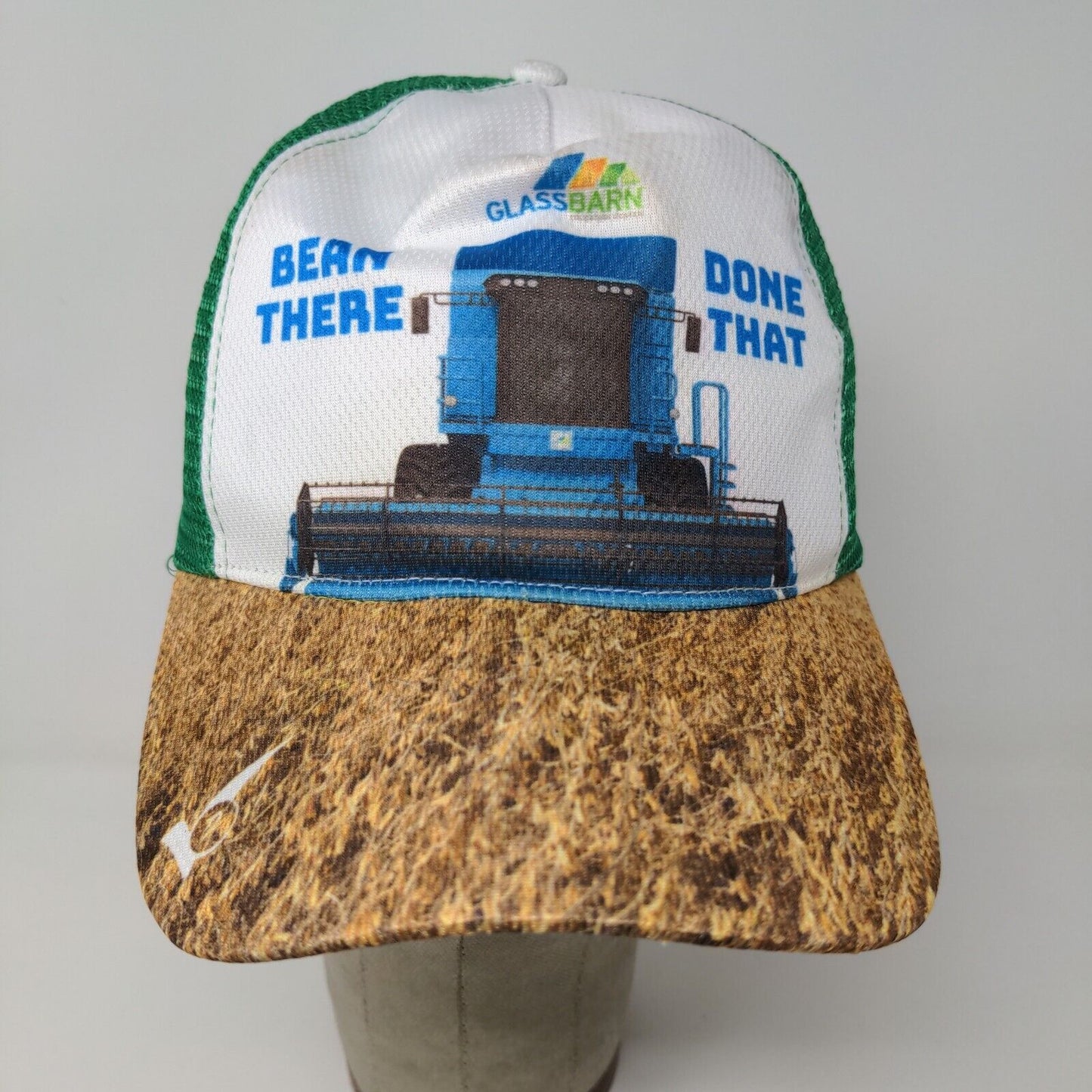 Glass Barn Bean There Done That Snapback Trucker Ball Cap Snapback Mesh Back