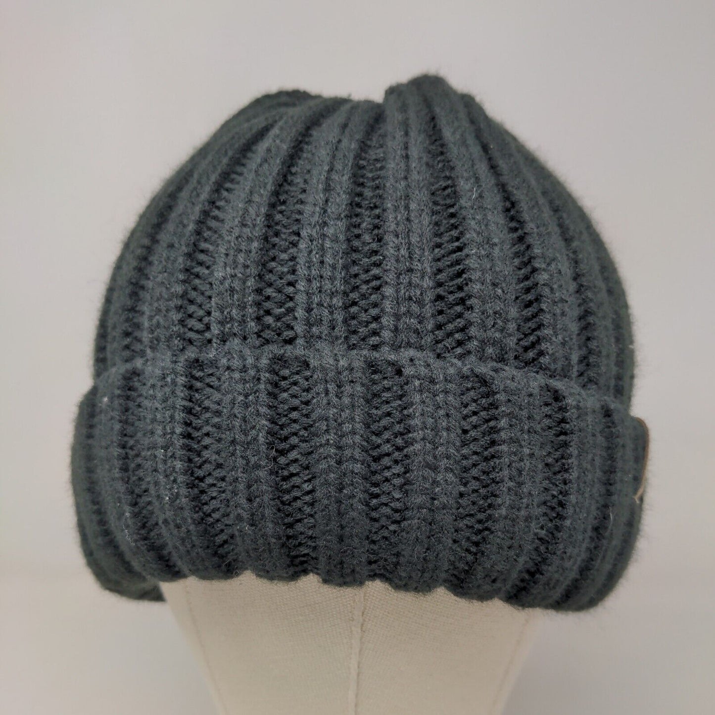Furtalk Men's Knit Beanie Ski Cap Hat Black Polyester Spandex Blend