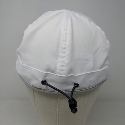 Coolibar UPF 50+ Men's Lenny Sport Cap White Size S/M Drawstring 100% Polyester