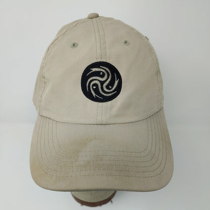 Strike Zone Fishing Hat Tan Baseball Cap Imperial Embroidered Adjustable OSFA