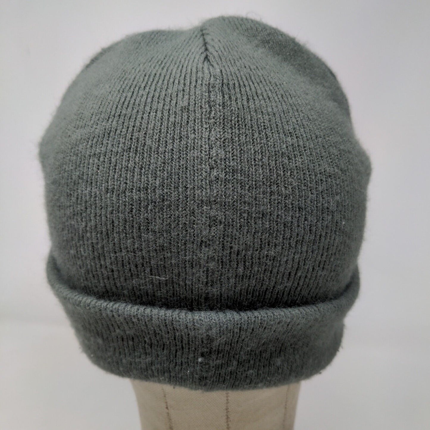 The Flash Boys Knit Beanie Hat Gray Embroidered Logo DC Comics