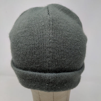 The Flash Boys Knit Beanie Hat Gray Embroidered Logo DC Comics
