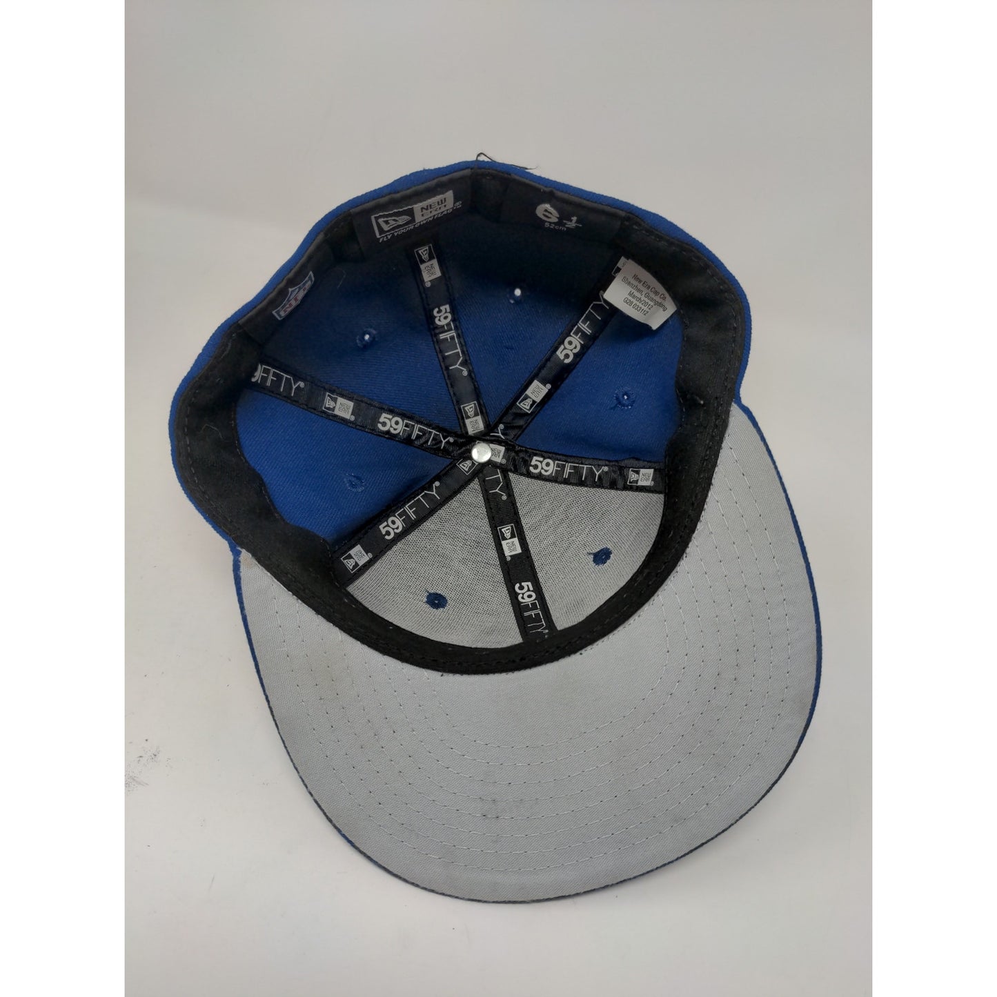 New Era 59Fifty Fitted Hat Size 6 1/2 NFL Football Indianapolis Colts Blue