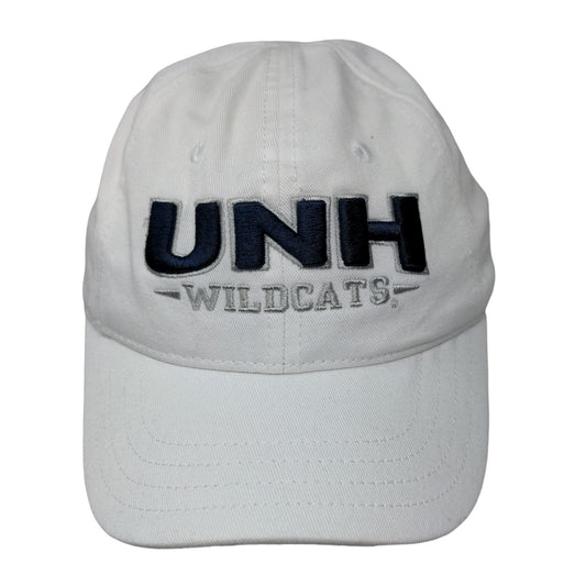 The Game Baby Toddler Strapback Hat White Adjustable UNH Wildcats Embroidered