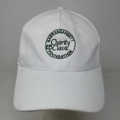 Suntex Men's Slideback Hat White Adjustable Embroidered Logo Narragansett