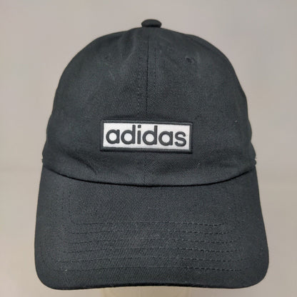 Adidas Men's Aeroready Strapback Hat Black Adjustable 100% Cotton Embroidered