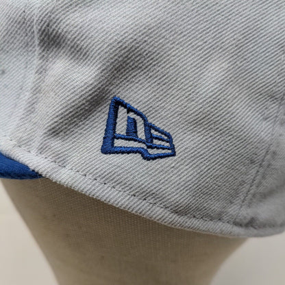 New Era Men's 59Fifty Fitted Hat Gray Size 7 1/2 Indianapolis Colts Embroidered