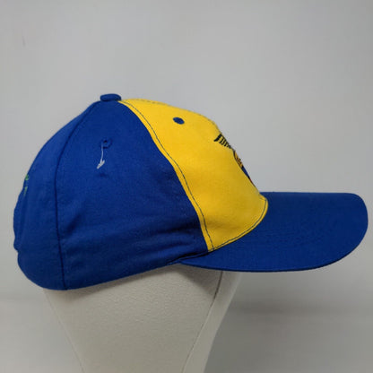 Unbranded Men's Slideback Hat Blue Yellow F.E.F. Ecudaor Futbol Rumbo Al Mundial