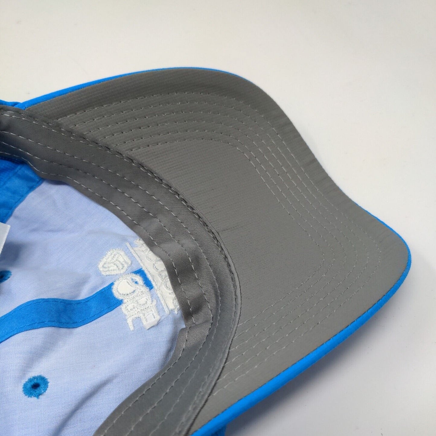 PGA Golf QBE Shootout Slideback Hat Blue OSFA Embroidered Logo