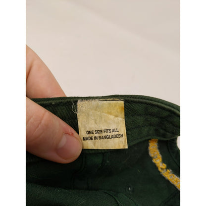 Cabelas Outdoor Outfitter Slideback Hat Green Embroidered Logo OSFA Adjustable