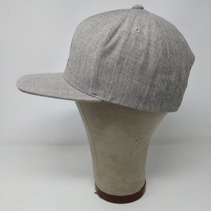 Tequila Sunrise Snapback Hat Gray Adjustable Embroidered Logo