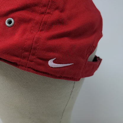 Nike Team MLB Cincinnati Reds Slideback Hat Embroidered Logo Swoosh