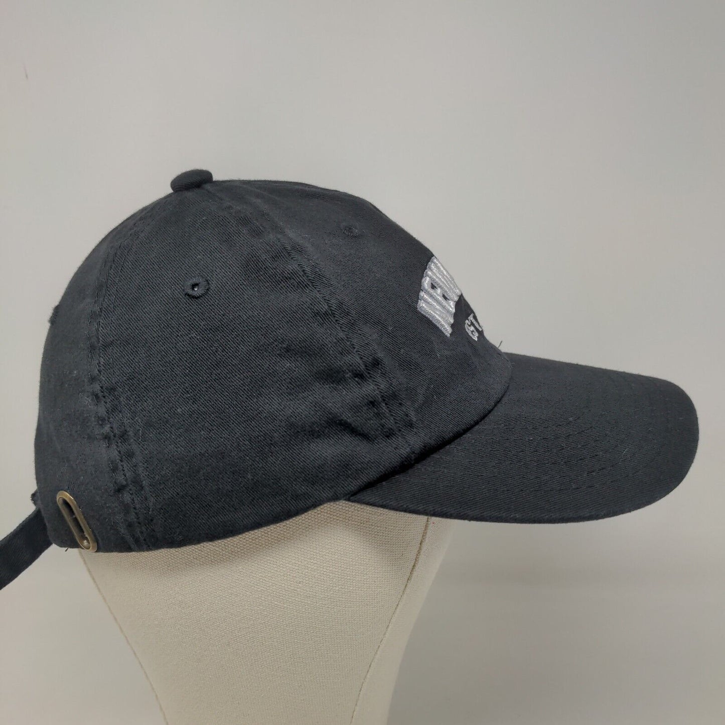 Elidan Men's Slideback Hat Black Adjustable Embroidered New York Hat