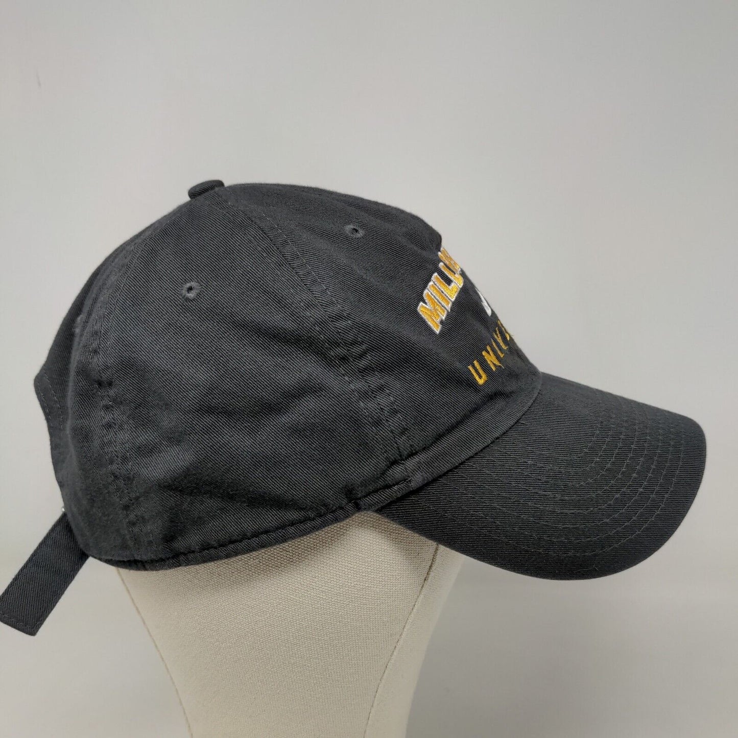 Nike S1ze Heritage86 Men's Slideback Hat Gray Size OSFM Millersville University