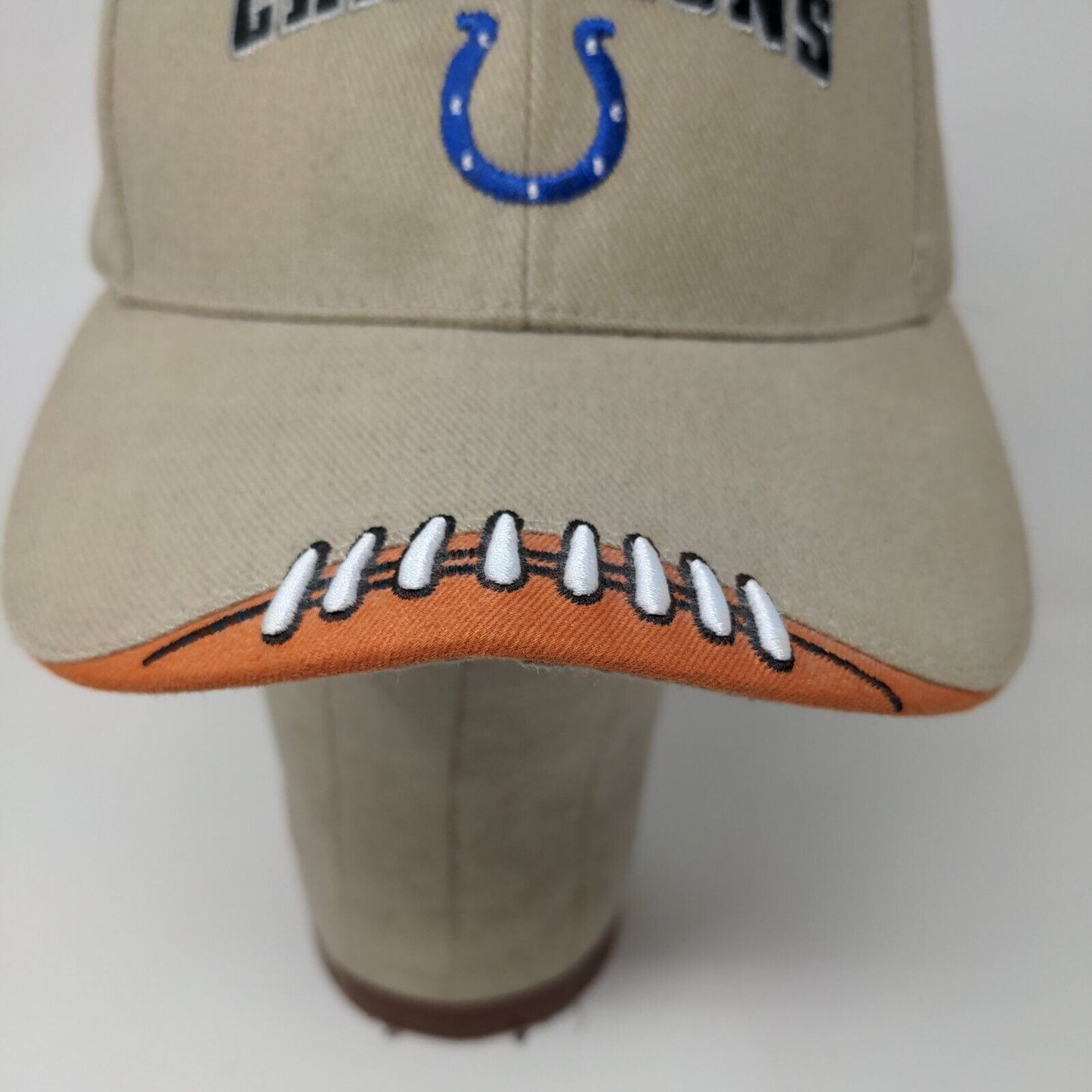 Reebok NFL Indianapolis Colts 2006 Super Bowl Champions Strapback Hat Tan OSFA