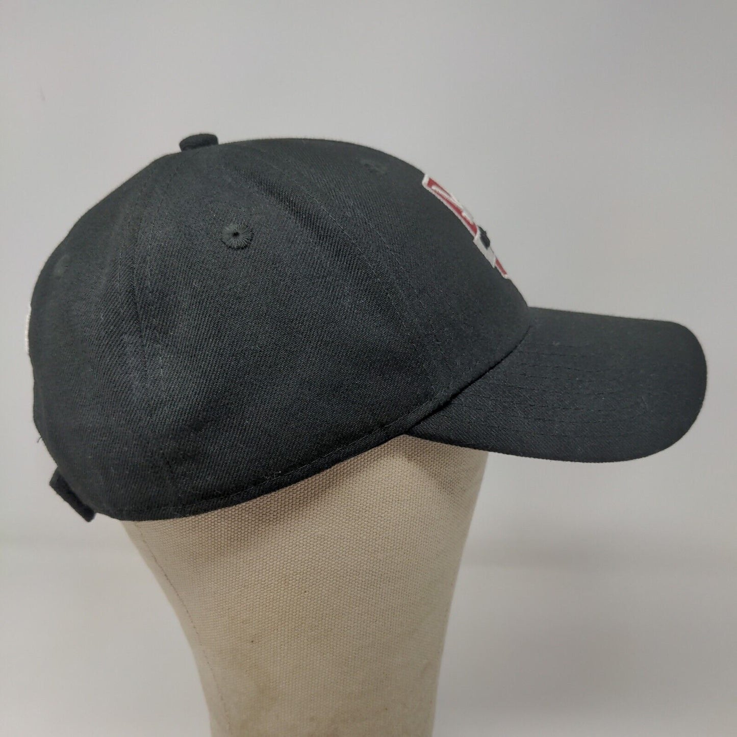 New Era Men's Verizon Indycar Series Strapback Hat Black Adjustable Embroidered