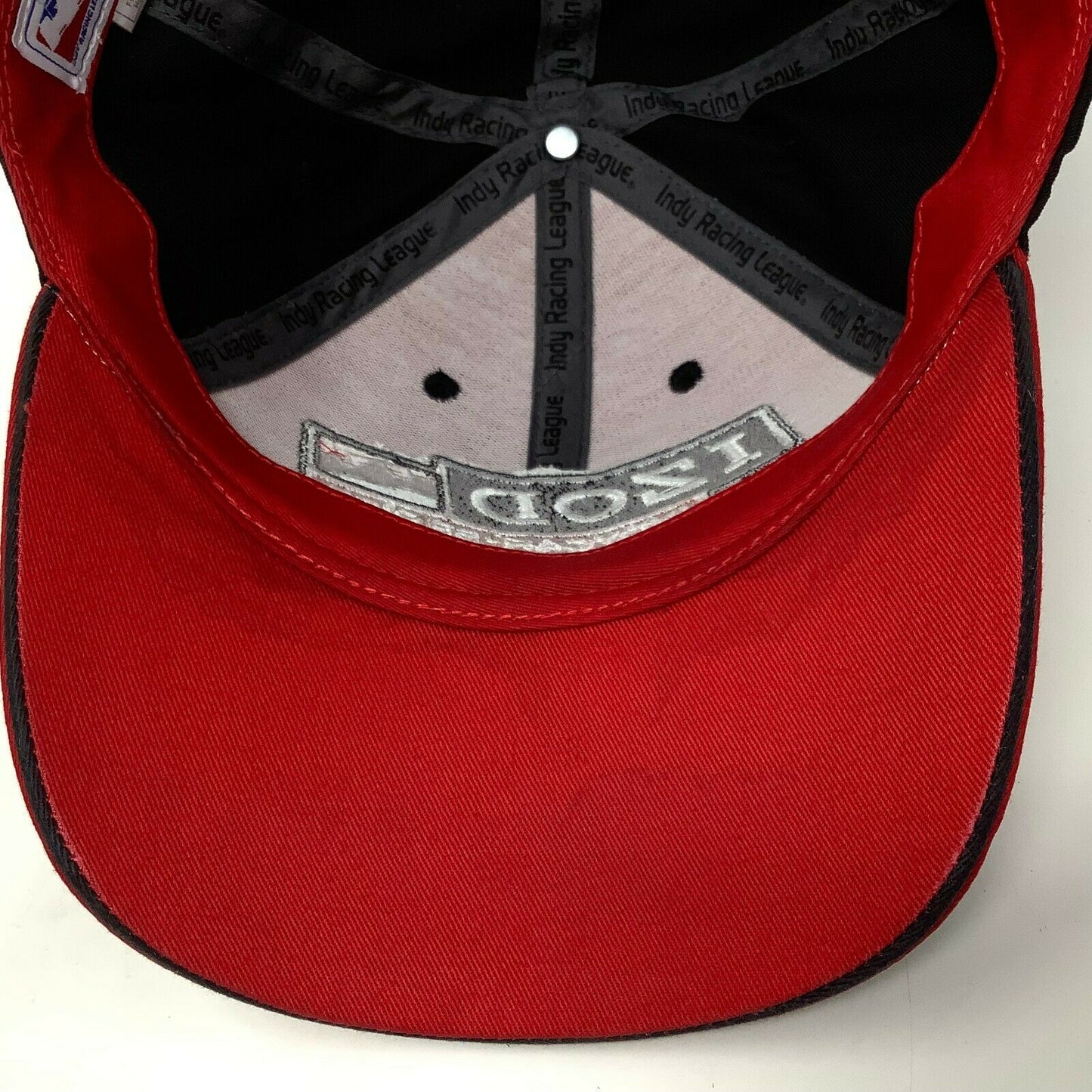 Izod Indycar Series Snapback Hat Adjustible Red & Black Indy Car