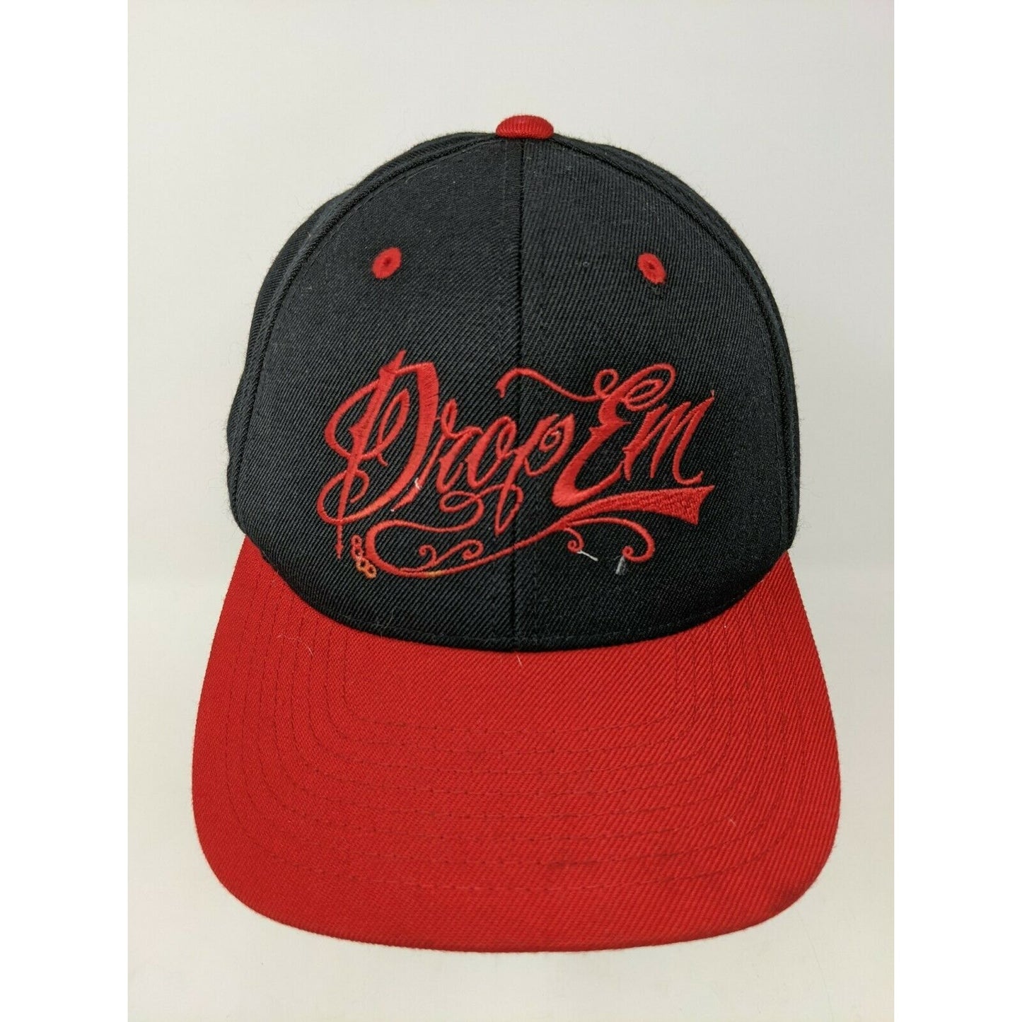 Dropem Gearhead The Classics Hat Cap Red Embroidered Snapback Adjustable